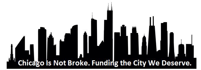 Chicago Is Not Broke+skyline